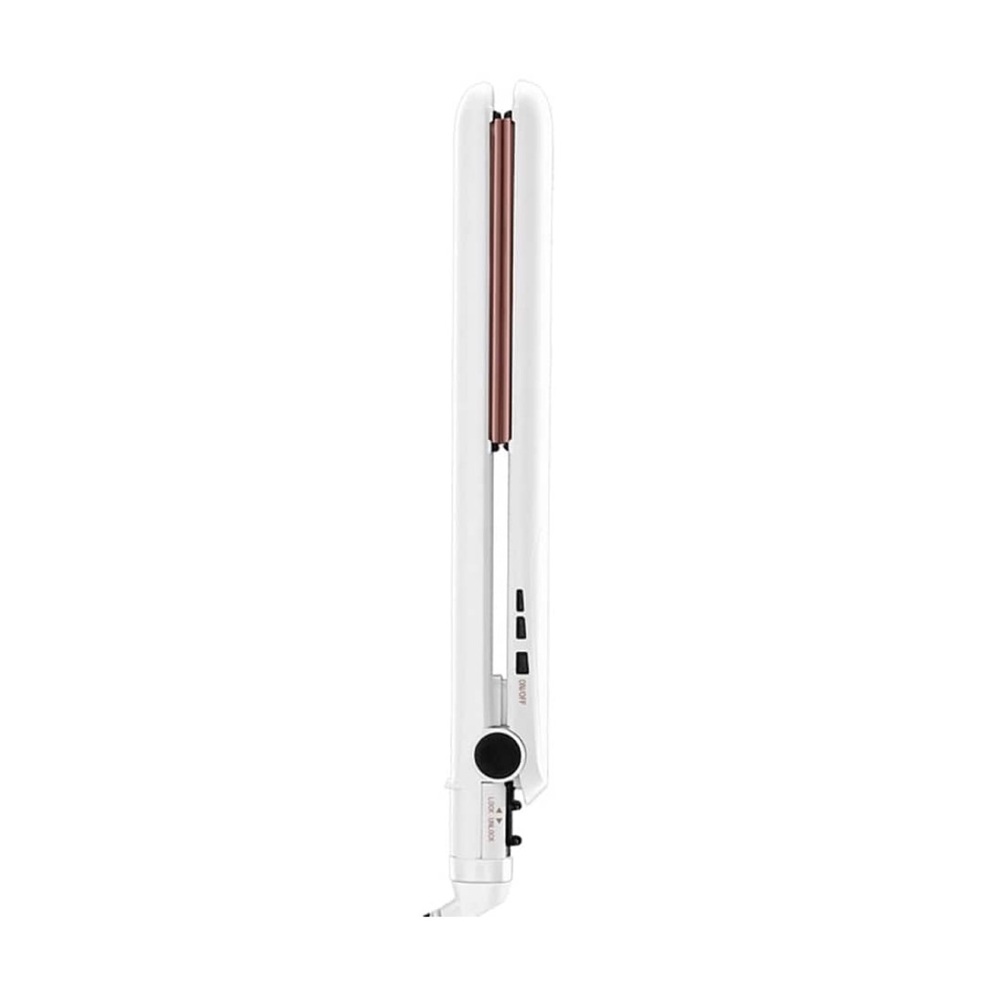 NWT CONAIR Double Ceramic 1" Flat Iron - Rose Gold w/White - Picture 7 of 8